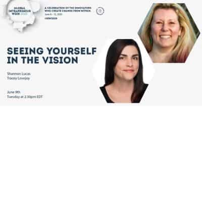 Seeing yourself in the vision speaking engagement visual
